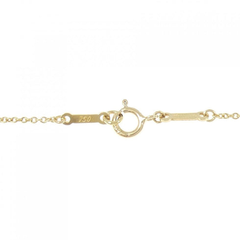 Open Heart Pendant Necklace 18K Yellow Gold 13.5mm