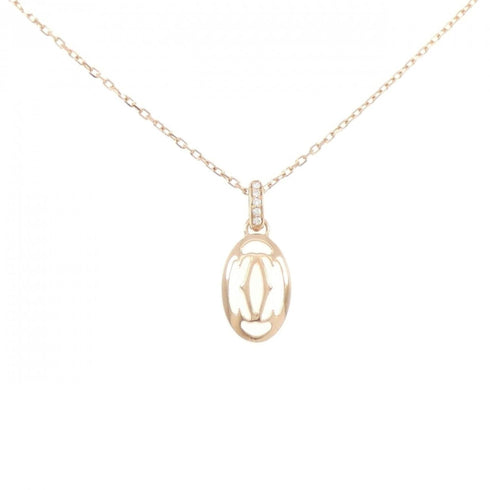 Pendant Necklace 18K Rose Gold with Diamond
