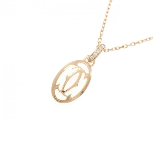 Pendant Necklace 18K Rose Gold with Diamond