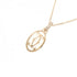 Pendant Necklace 18K Rose Gold with Diamond