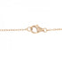 Pendant Necklace 18K Rose Gold with Diamond