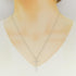 Pendant Necklace 18K White Gold Large with Diamond