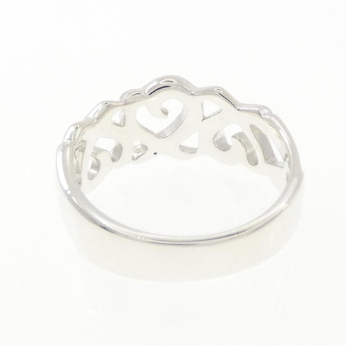 Triple Loving Heart Ring Sterling Silver
