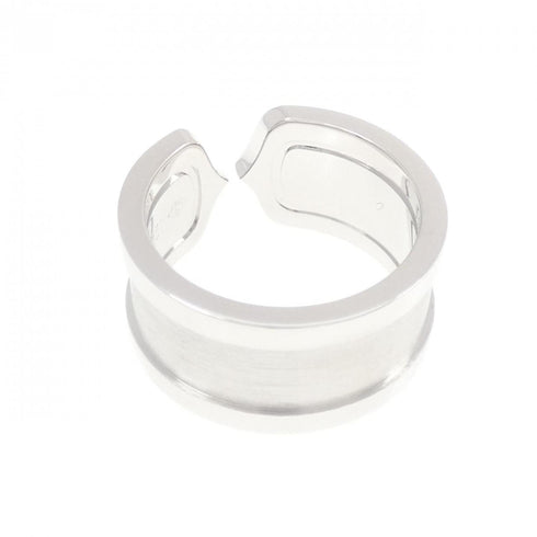 C2 Ring 18K White Gold with Diamond Large
