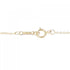 Hammered Pendant Necklace 18K Yellow Gold
