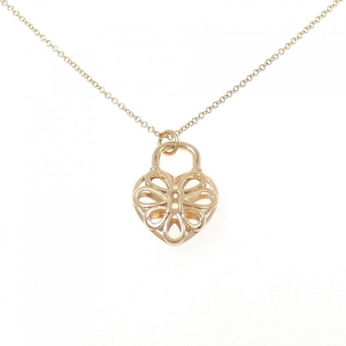 Filigree Pendant Necklace 18K Rose Gold