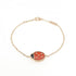 Lucky Spring Closed Wing Ladybug Bracelet 18K Rose Gold