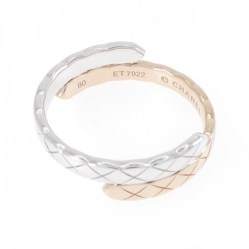 Ring 18K Rose Gold and 18K White Gold with Diamond