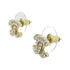Earrings Gold-Tone Metal