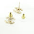 Earrings Gold-Tone Metal