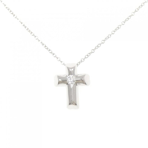 Paloma Tenderness Pendant Necklace 18K White Gold and Diamond