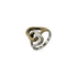 Ring Sterling Silver and 18K Yellow Gold