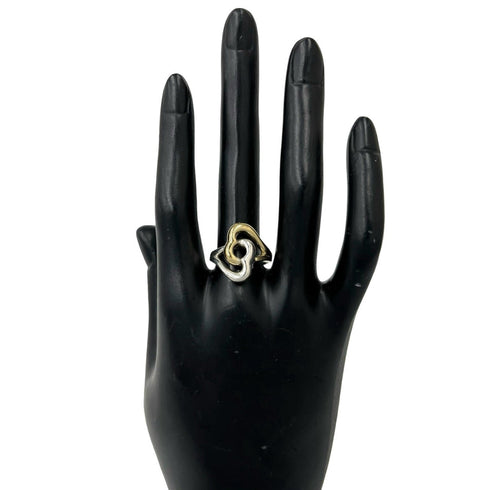 Ring Sterling Silver and 18K Yellow Gold