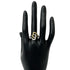 Ring Sterling Silver and 18K Yellow Gold