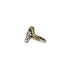 Ring Sterling Silver and 18K Yellow Gold