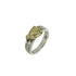 Ring Sterling Silver and 18K Yellow Gold