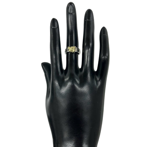 Ring Sterling Silver and 18K Yellow Gold
