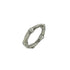 Vintage Bamboo Ring Sterling Silver