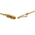 C Heart Pendant Necklace 18K Yellow Gold with Diamonds