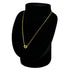 C Heart Pendant Necklace 18K Yellow Gold with Diamonds