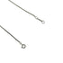 Pendant Necklace Sterling Silver and 18K Yellow Gold