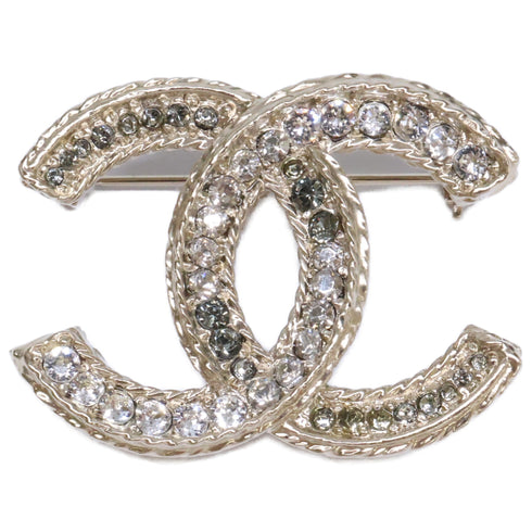 CC Logo Brooch Metal