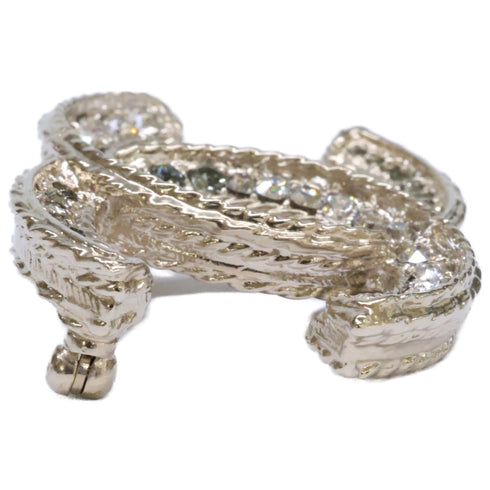 CC Logo Brooch Metal