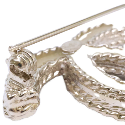 CC Logo Brooch Metal