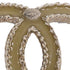 CC Logo Brooch Metal