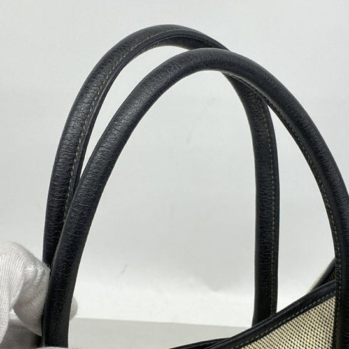 Garden Party Tote Toile and Leather 36