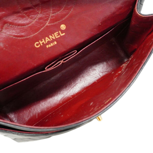Vintage CC Chain Flap Bag Quilted Lambskin Medium