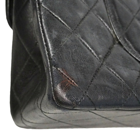Vintage CC Chain Flap Bag Quilted Lambskin Medium