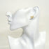 Sweet Alhambra Earrings 18K Yellow Gold and Mother of Pearl Mother of Pearl and 18K Yellow Gold