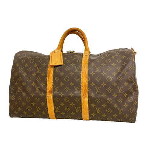 Keepall Bandouliere Bag Monogram Canvas 50