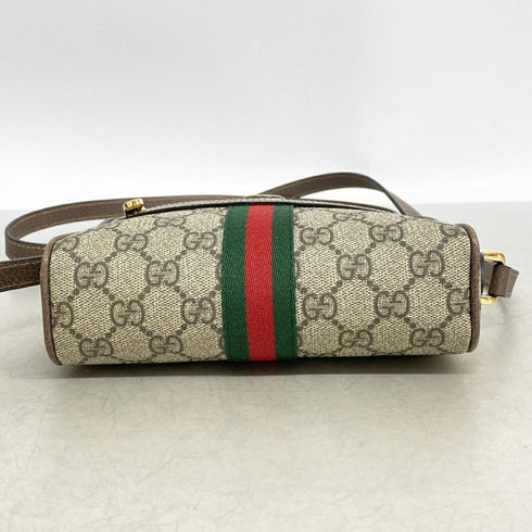 Ophidia Shoulder Bag GG Coated Canvas Small