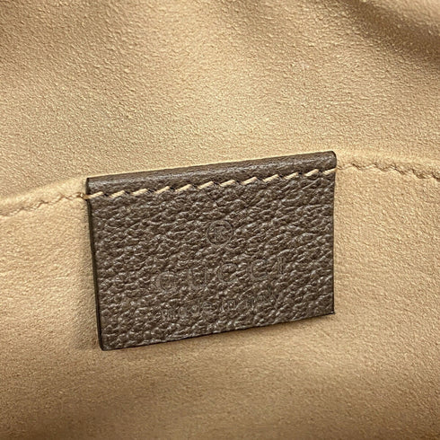 Ophidia Shoulder Bag GG Coated Canvas Small