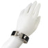 Clic Clac H Bracelet Black and Silver