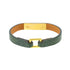 Rivale Bracelet Epsom Leather Gold Hardware Mini