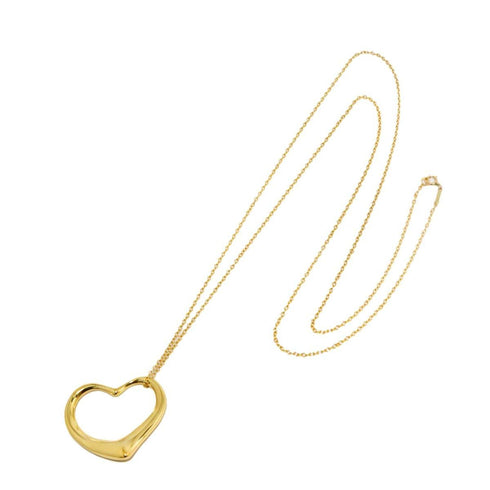 Heart Open Necklace Watch 18K Yellow Gold 36mm (76cm)
