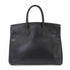 Birkin Handbag Black Ardennes with Gold Hardware 35