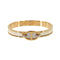 Clic Chaine d'Ancre Bracelet Cream Gold Silver Mini