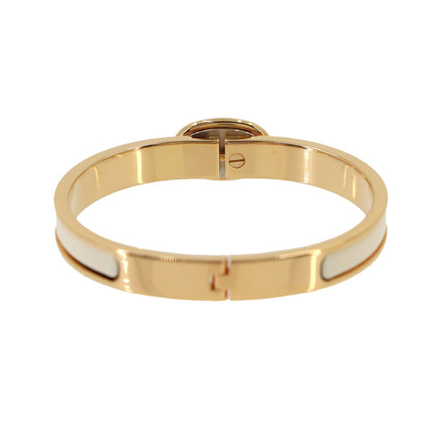 Clic Chaine d'Ancre Bracelet Cream Gold Silver Mini