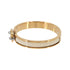 Clic Chaine d'Ancre Bracelet Cream Gold Silver Mini