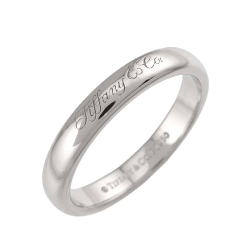 Lucida Notes One Band Ring Platinum