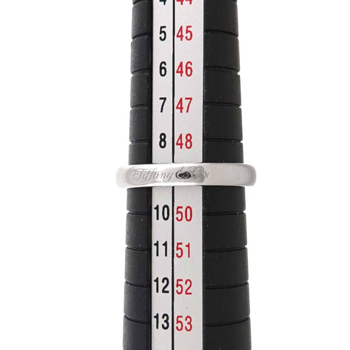 Lucida Notes One Band Ring Platinum