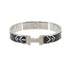 Clic HH Bandana Bangle Matte Silver Bracelet