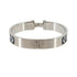 Clic HH Bandana Bangle Matte Silver Bracelet