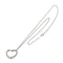 Heart Necklace Watch Sterling Silver 25mm