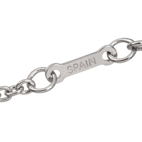 Heart Necklace Watch Sterling Silver 25mm