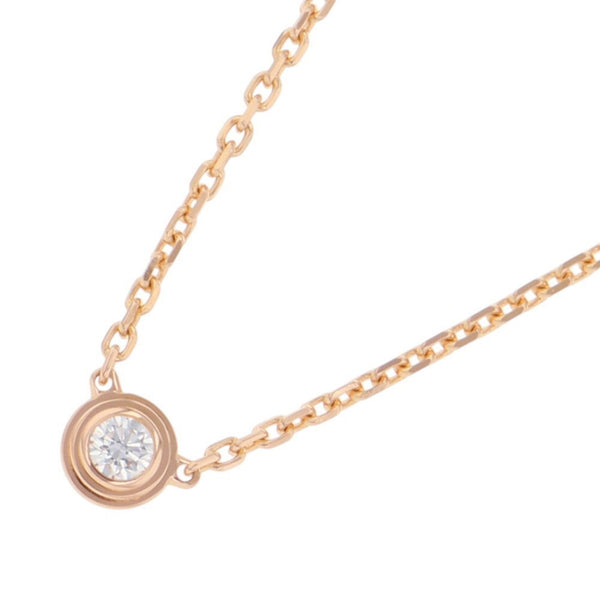 Damour XS Mini Pendant Necklace Rose Gold